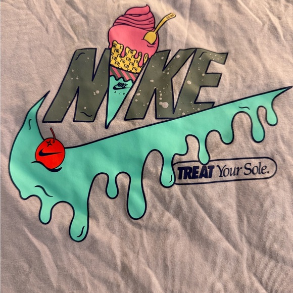 Nike Kids Lavender Ice Cream Tee - Picture 3 of 8